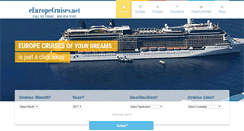 Desktop Screenshot of eeuropecruises.net